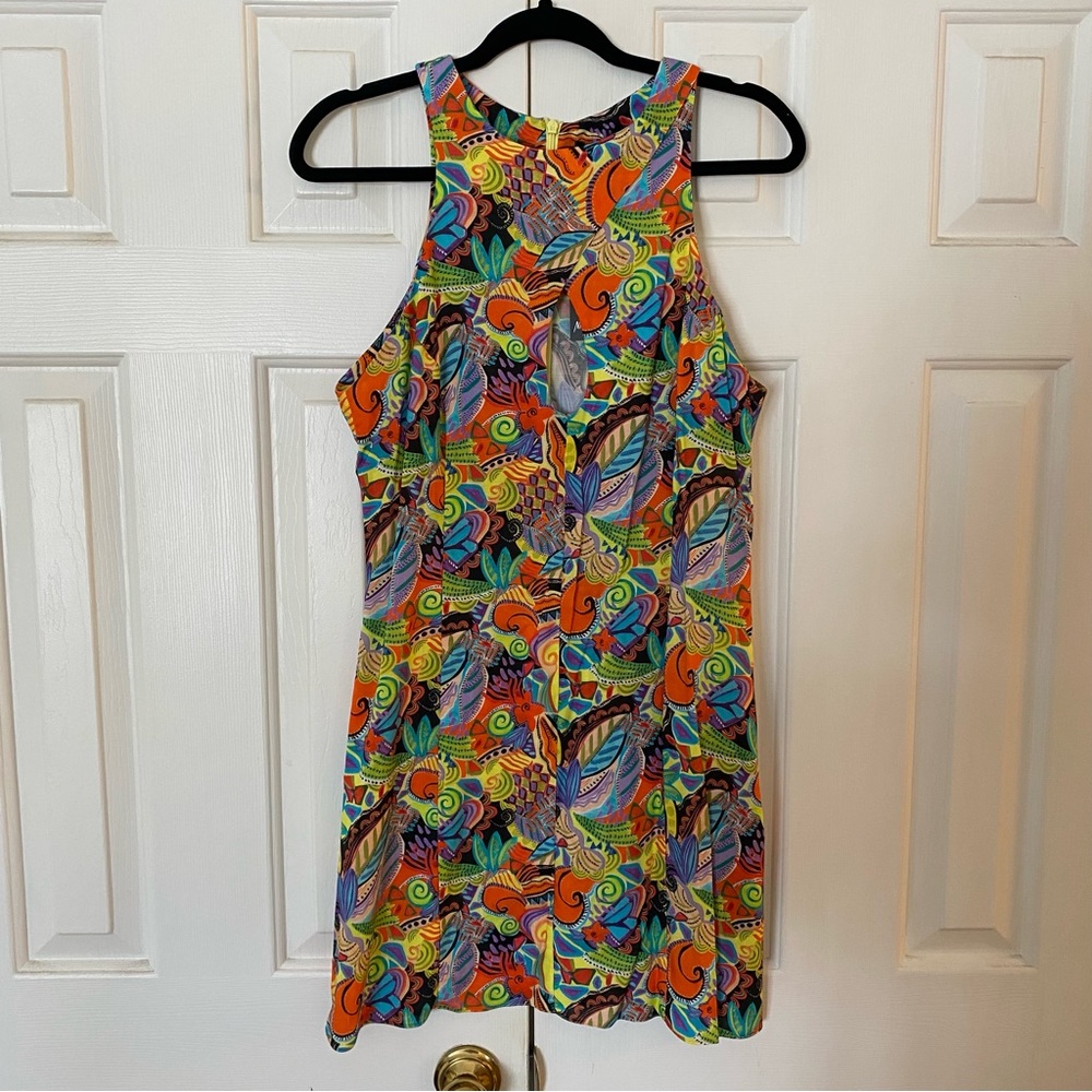 Nasty gal colorful mini dress, size US 10, NWT